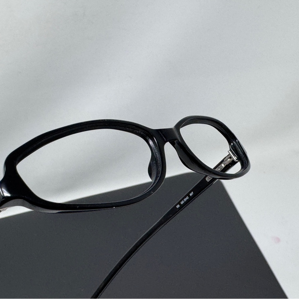 Vintage Gucci GG2542 black  Oval Sunglasses Frames Only GG 2542 807 - Picture 8 of 13